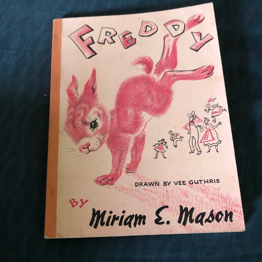 1957 vintage children’s book Freddy